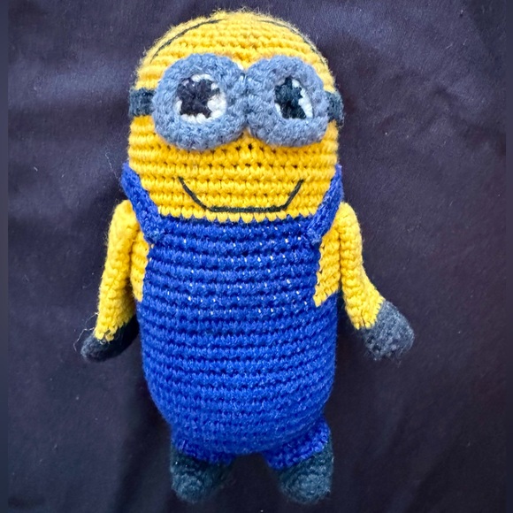 Handmade Stuffed Minion From Despicable Me - Picture 1 of 11